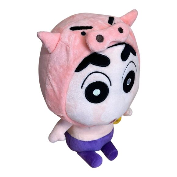 Crayon Shin-chan Ichiban Buri Buri Zaemon Doll Plush Toy US Seller ShinChan - Picture 7 of 7